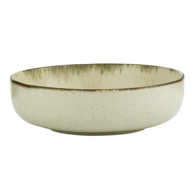 Afbeelding van Kitchen trend servies Kom Creme Ocean porselein 15 cm rond