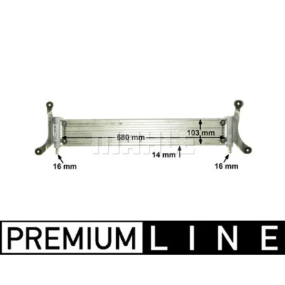Afbeelding van Lage temperatuurkoeler, intercooler MAHLE CIR 6 000P
