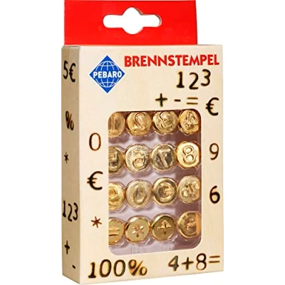Afbeelding van Pebaro Brandstempel set, cijfers 0 9