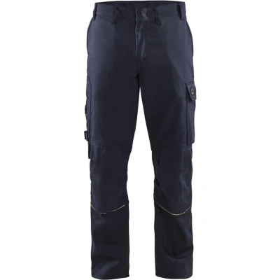 Afbeelding van Blaklader Lasbroek 1701 1501 Marine/High Vis Geel D112