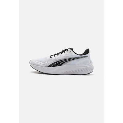 Afbeelding van Pounce Lite hardloopschoenen, Zwart/Wit, Maat 44 PUMA