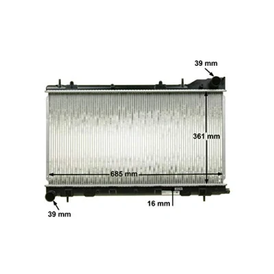 Afbeelding van Mahle Original Radiateur CR 1875 000S