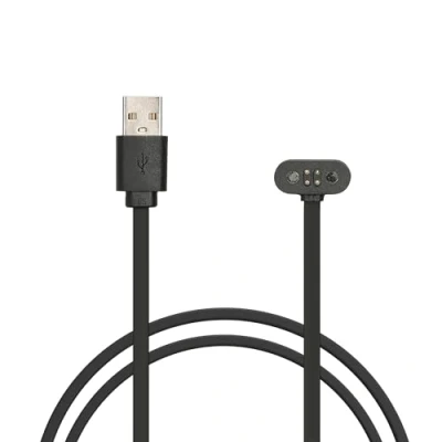 Afbeelding van kwmobile USB oplaadkabel geschikt voor Mojawa RunPlus Kabel smartwatch zwart