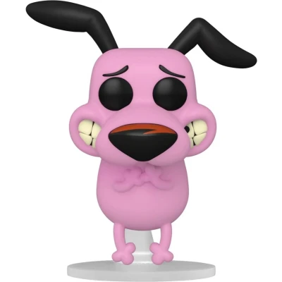 Afbeelding van Funko Pop! Animatie: Moed Courage The Cowardly Dog Vinyl Figuur om te verzamelen Geschenkidee Officiële Producten Speelgoed voor Kinderen en Volwassenen TV Fans