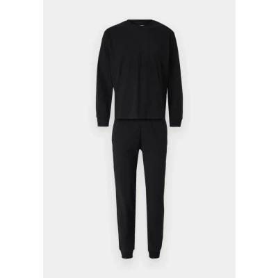 Afbeelding van Jack &amp; Jones Jacsolid SET Pyjama, Heren, Maat: Small, Black