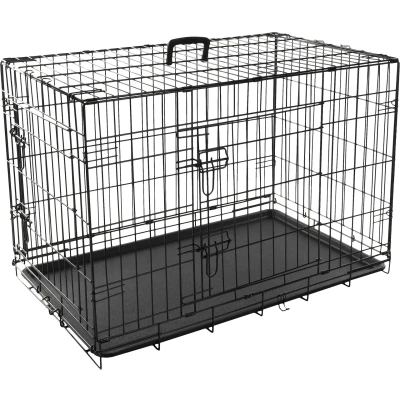 Afbeelding van Hondenbench Keo Zwart L 93 x 57 62 cm