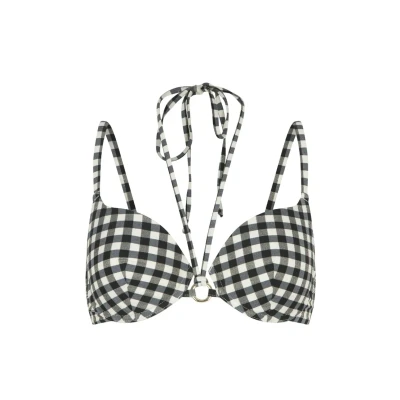 Afbeelding van Lingadore FORM Bikinitop, Dames, Maat: 38xA, Square print