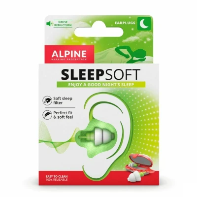 Image de Alpine SleepSoft 1 Paire Bouchon Oreille