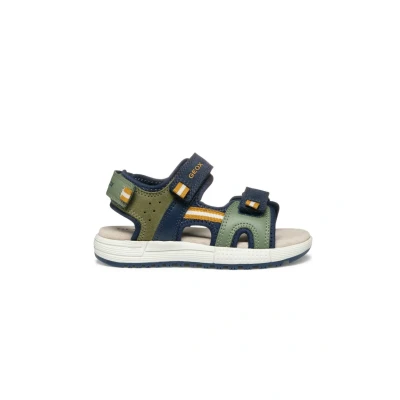 Afbeelding van Geox J Sandales Alben Boy A, Sandale, Sage/Navy, 35 EU, Bleu (Sage Navy), EU