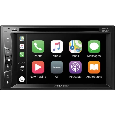 Afbeelding van Pioneer AVH Z3200DAB Autoradio met scherm dubbel DIN DAB+ tuner, Bluetooth handsfree, Aansluiting voor achteruitrijcamera
