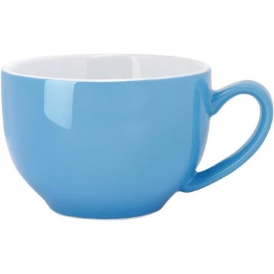Afbeelding van Olympia Cafe cappuccinokoppen blauw 34cl (12 stuks)