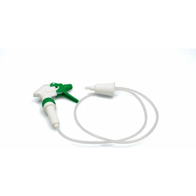 Afbeelding van Spray Tube 120 cm + Tex wit/groen
