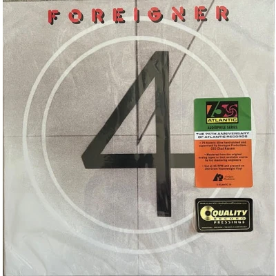 Afbeelding van Foreigner 4 HQ 2LP 45rpm 180 gram