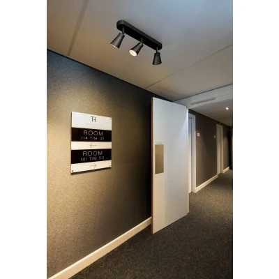Afbeelding van SLV 1000892 AVO Plafondlamp GU10 50 W Zwart