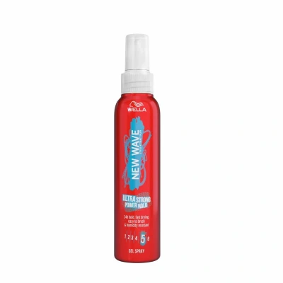 Afbeelding van Wella New Wave Ultra Strong Power Hold Gel Spray 150 ml