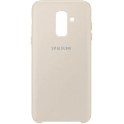 Afbeelding van Samsung Galaxy A6 Plus (2018) Dual Layer Cover Goud