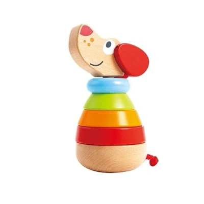 Afbeelding van Hape Pepe regenboog stapeltoren E0448