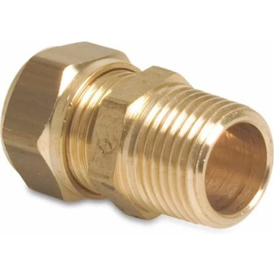 Afbeelding van Bonfix overgangskoppeling 3/4 inch x 22 mm (bu dr knel) KIWA