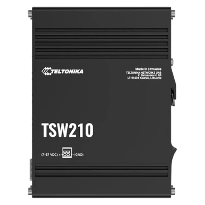 Afbeelding van Teltonika TSW210 netwerk switch Unmanaged Gigabit Ethernet (10/100/1000) Aluminium