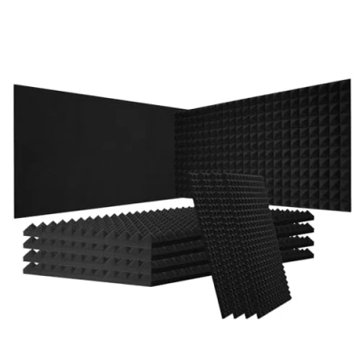 Image de VEVOR Panneau Mousse Acoustique pour Mur Plafond Studio Lot de 4 120x60x5 cm