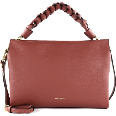Afbeelding van Coccinelle Boheme Grana Double Handtas, Dames, Maat: One Size, Bordeaux