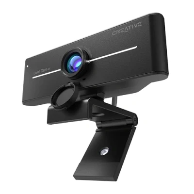 Image de Webcam Creative Live! Cam Sync 4K UHD Noir avec compensation de contre jour