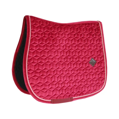 Image de Kentucky Tapis de Selle velours Saut Fuchsia