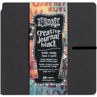 Afbeelding van Ranger Dylusions Creative Journal Black Square DYJ45557 Dyan Reaveley