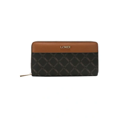 Afbeelding van L.CREDI Filiberta Portemonnee, Dames, Maat: One Size, Braun