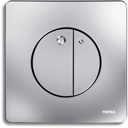 Afbeelding van WISA Gaia bedieningsplaat dualflush DF mat
