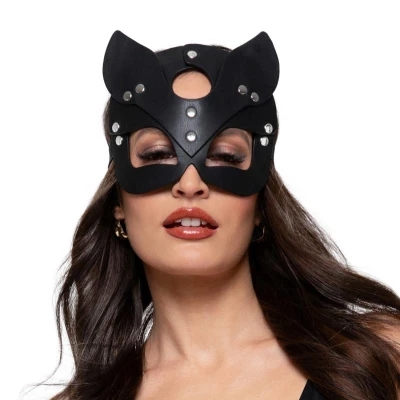 Afbeelding van Bedroom Fantasies Kinky Kitty Masker Zwart
