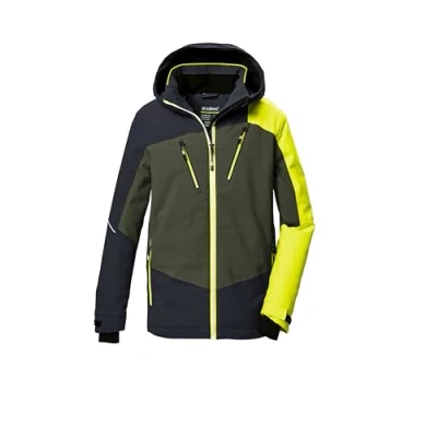 Afbeelding van Killtec Ksw 389 Bys ski Jckt waterdichte jas met capuchon en sneeuwbescherming voor jongens