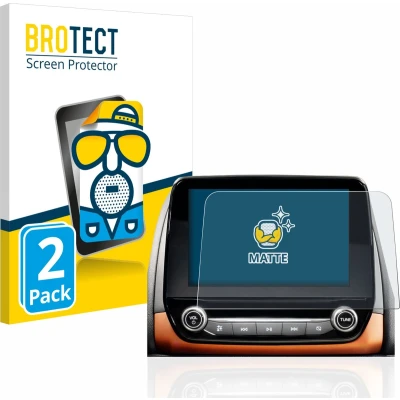 Afbeelding van BROTECT Screenprotector voor Ford Ecosport ST Line 2018 Sync 3 8&quot; Folie Beschermfolie matte (2 Stuks)