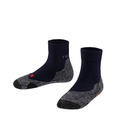 Afbeelding van Falke TK2 Short Trekking Functional Mediumcushioned Sportsokken voor kinderen, Maat: 23/26, Marine