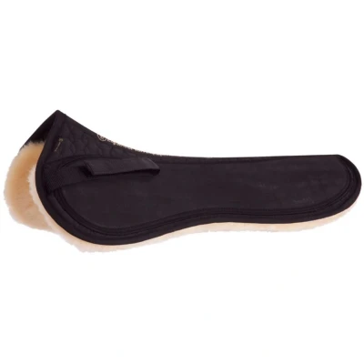 Afbeelding van BR Zadelonderlegger Impact Vrij Wervel Sheepskin Zw/Nat Full