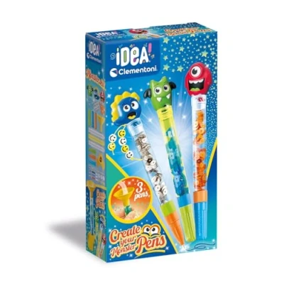 Image de Jeu créatif Clementoni Crée tes stylos Monstres