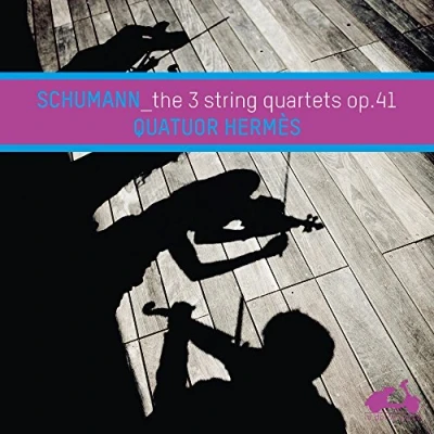 Afbeelding van Quatuor Hermes Three String Quartets Op.41 (CD)