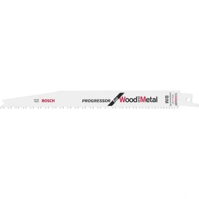 Afbeelding van Bosch s 3456 xf reciprozaagblad 200 x 6/12tpi hout/metaal (per 2 stuks)