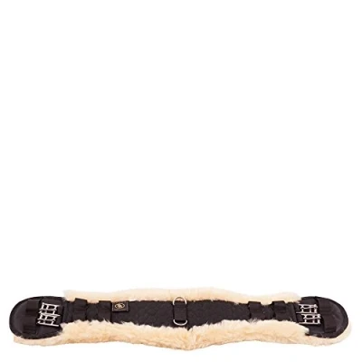 Afbeelding van BR Dressuursingel Anatomisch Sheepskin Naturel 60cm Agradi.be