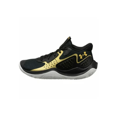 Afbeelding van Under Armour Basketbalschoenen, Heren, Maat: 42.5, Black Textiel