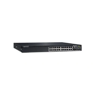 Image de Dell PowerSwitch N2224X ON Commutateur C3 Géré 24 x 10/100/1000/2.5G + 4 25 Gigabits SFP28 flux d&#039;air de l&#039;avant vers l&#039;arrière Montable sur rack CAMPUS Smart Value