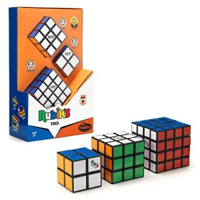 Afbeelding van ThinkFun geschenkdoos: Trio, het perfecte cadeau voor fans bevat Master 4 x 4, de magische kubus 3 en Rubik&#039;s Mini 2 2, 76422