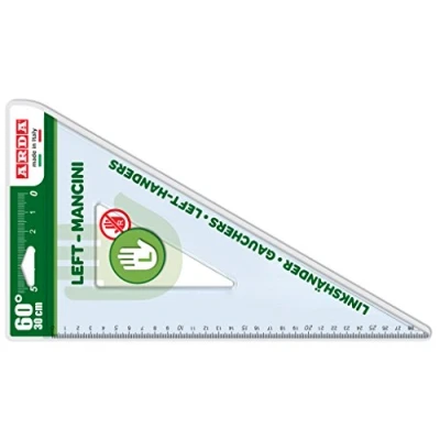 Afbeelding van ARDA 28830 Man 60 hoek voor linkshandigen, 30 cm, links