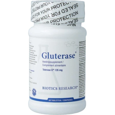 Afbeelding van Biotics Gluterase Tabletten 60TB