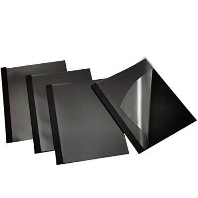 Afbeelding van RAYSON Thermo afdekkingen van PVC, A4, 28 vellen, 3 mm, zwart, 25 stuks