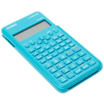 Afbeelding van CASIO WETENSCHAPPELIJKE CALCULATOR FX 220PLUS 2 BLAUW, 12 CIJFERS DISPLAY
