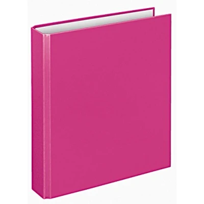 Afbeelding van Veloflex 1151071 Basic Ringband A5 van polypropyleen met 2 D ringen, 196 x 230 30 cm, roze
