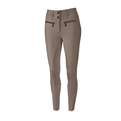 Image de Pikeur Pantalon d&#039;Équitation Jonna Full Grip Taupe EU 72