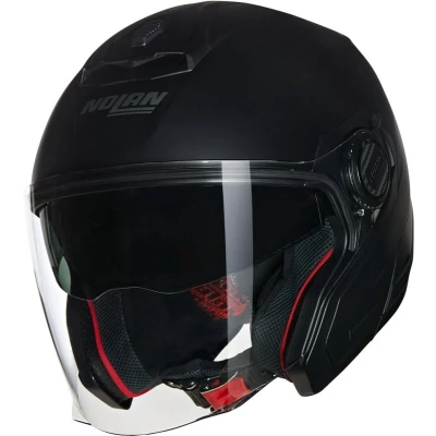 Afbeelding van Nolan N40 5 06 Classico 302 Zwart Mat Jethelm Maat XXL Helm