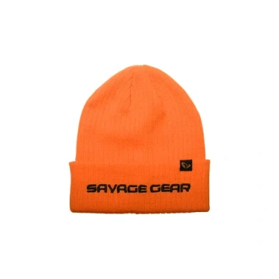 Afbeelding van Savage Gear Fold Up Beanie One Size Sun Orange Vismuts